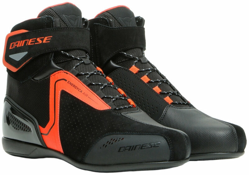 Motorcycle Boots Dainese Energyca Air Black/Fluo Red 43 Motorcycle Boots