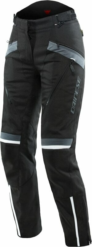Textile Pants Dainese Tempest 3 D-Dry® Lady Pants Black/Black/Ebony 42 Regular Textile Pants