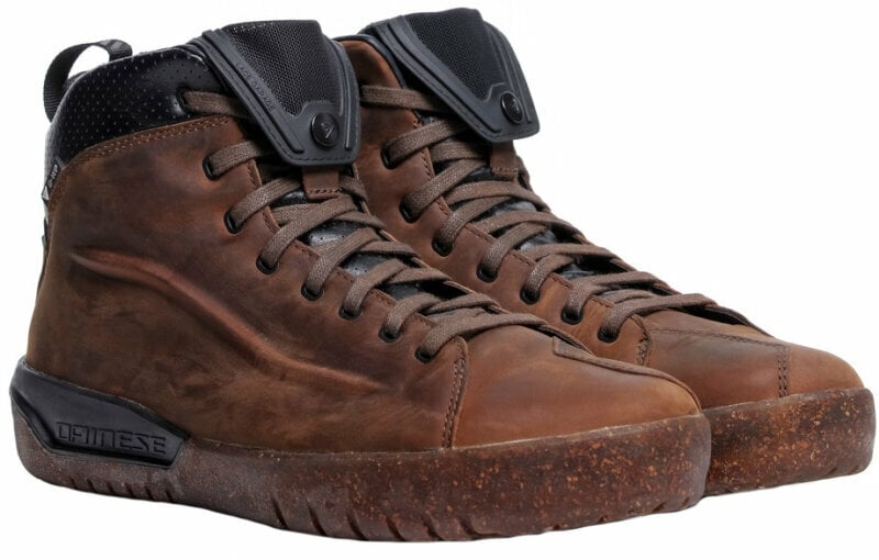 Laarzen Dainese Metractive D-WP Shoes Brown/Natural Rubber 46 Laarzen