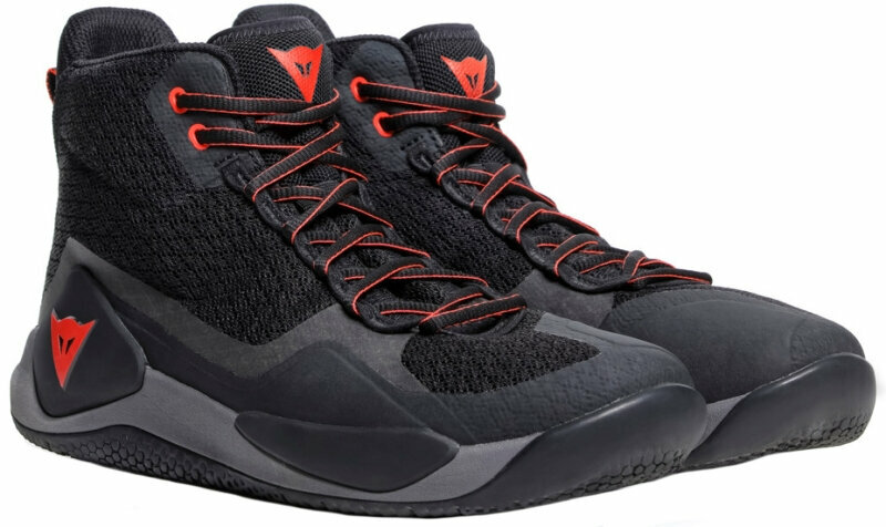 Levně Dainese Atipica Air 2 Shoes Black/Red Fluo 43 Boty