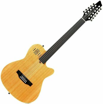 12-string Acoustic-electric Guitar Godin A 11 Glissentar Natural - 1