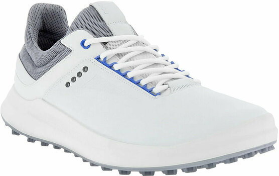 Chaussures de golf pour hommes Ecco Core Mens Golf Shoes White/Shadow White/Grey 41