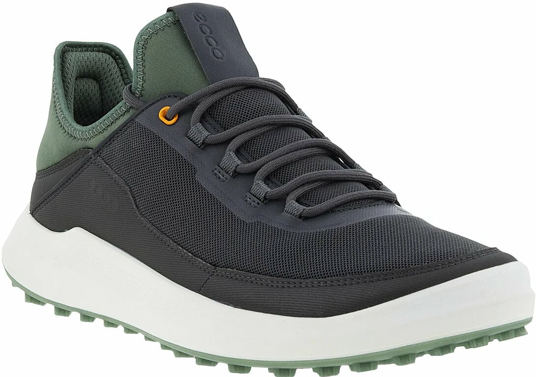 Pantofi de golf pentru bărbați Ecco Core Mens Golf Shoes Magnet/Frosty Green 44