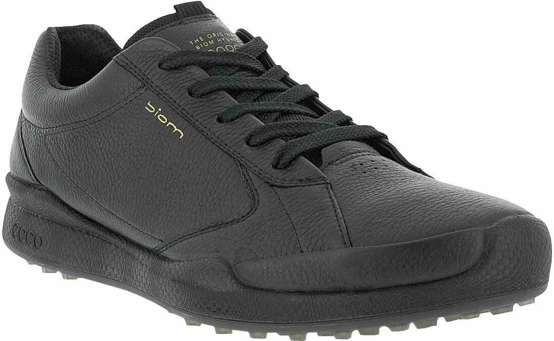 Pánske golfové topánky Ecco Biom Hybrid Mens Golf Shoes Black 41