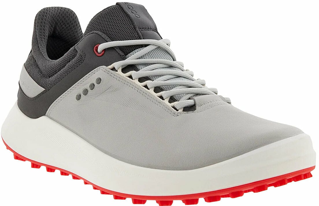 Pánské golfové boty Ecco Core Mens Golf Shoes Concrete/Dark Shadow/Magnet 43