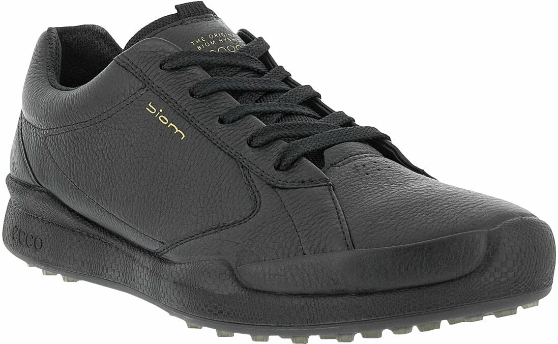 Męskie buty golfowe Ecco Biom Hybrid Mens Golf Shoes Black 44