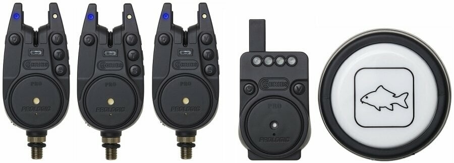 Signalizátor záběru Prologic C-Series Pro Alarm Set 3+1+1 Modrá