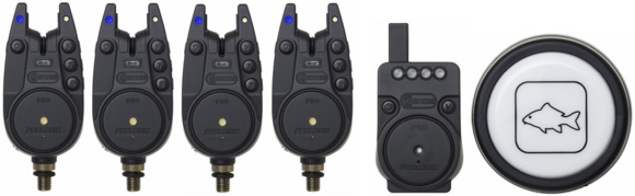 Detetor de toque para pesca Prologic C-Series Pro Alarm Set 4+1+1 Azul - 1