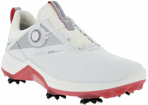 Calçado de golfe para mulher Ecco Biom G5 BOA Womens Golf Shoes White 39 - 1