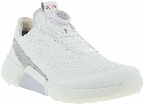 Damskie buty golfowe Ecco Biom H4 BOA Womens Golf Shoes White/Concrete 36 - 1