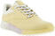 Golfskor för dam Ecco S-Three Womens Golf Shoes Straw/White/Bright White 37