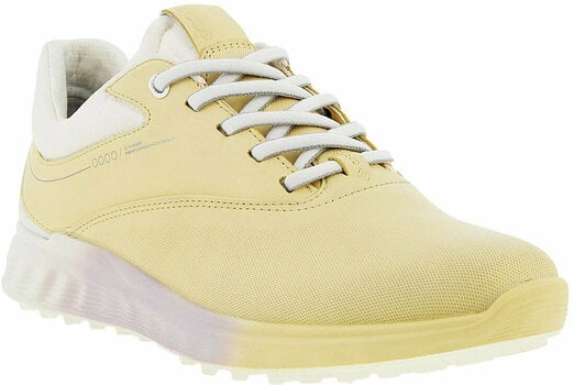 Golfschoenen voor dames Ecco S-Three Womens Golf Shoes Straw/White/Bright White 38 - 1