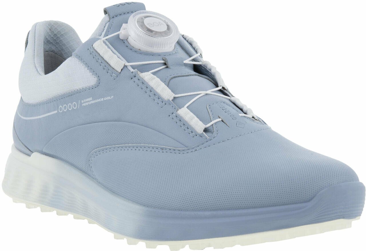 Calçado de golfe para mulher Ecco S-Three BOA Womens Golf Shoes Dusty Blue/Air 36