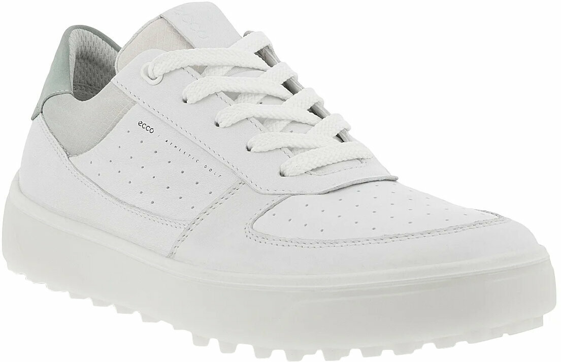 Pantofi de golf pentru femei Ecco Tray Womens Golf Shoes White/Ice Flower/Delicacy 38