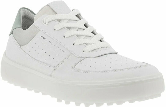 Pantofi de golf pentru femei Ecco Tray Womens Golf Shoes White/Ice Flower/Delicacy 38 - 1