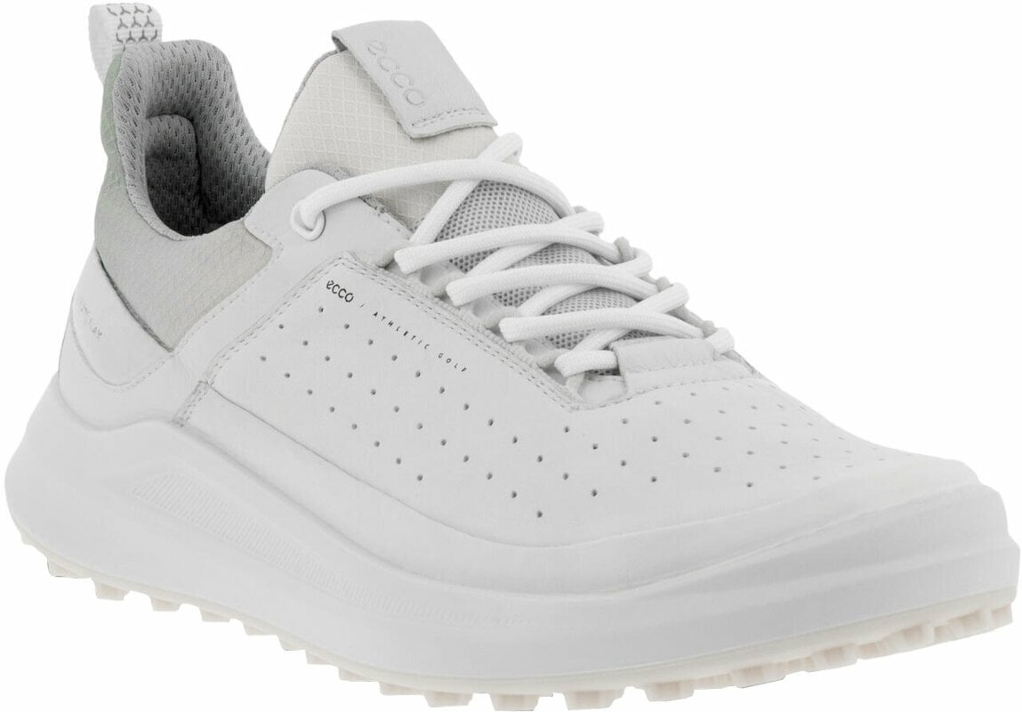 Pantofi de golf pentru femei Ecco Core Womens Golf Shoes White/Ice Flower/Delicacy 41