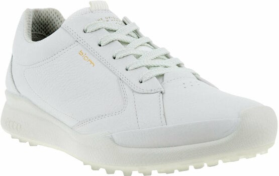 Calçado de golfe para mulher Ecco Biom Hybrid Womens Golf Shoes White 37 - 1