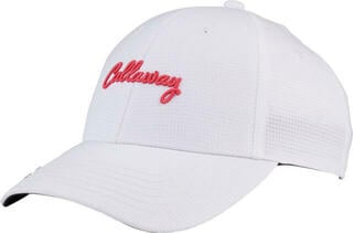 Kšiltovka Callaway Womens Stitch Magnet White/Coral UNI Kšiltovka