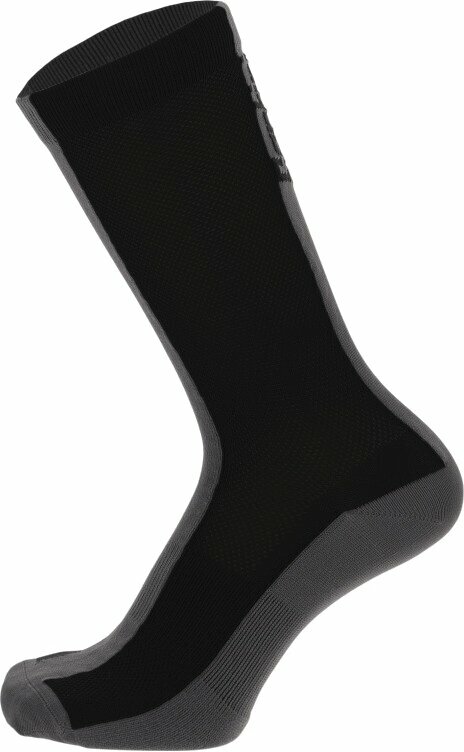 Чорапи за колоездене Santini Puro Socks Nero XL/2XL Чорапи за колоездене