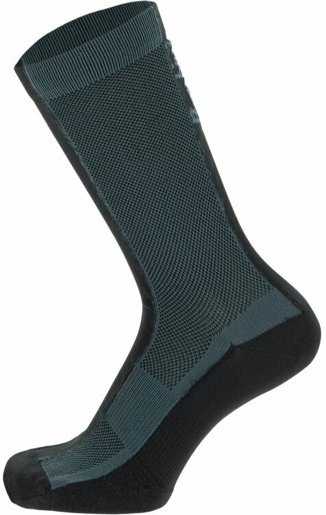Чорапи за колоездене Santini Puro Socks Verde M/L Чорапи за колоездене