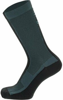 Чорапи за колоездене Santini Puro Socks Verde M/L Чорапи за колоездене - 1