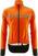 Cyklo-Bunda, vesta Santini Guard Neo Shell Rain Jacket Bunda Arancio Fluo 3XL