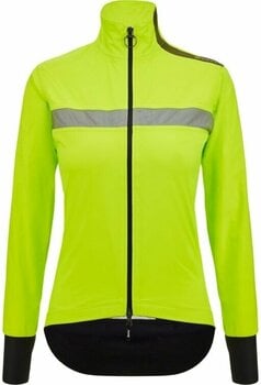 Biciklistička jakna, prsluk Santini Guard Neo Shell Woman Rain Jacket Lime XL Jakna - 1