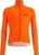 Cycling Jacket, Vest Santini Nebula Wind Jacket Jacket Arancio Fluo M