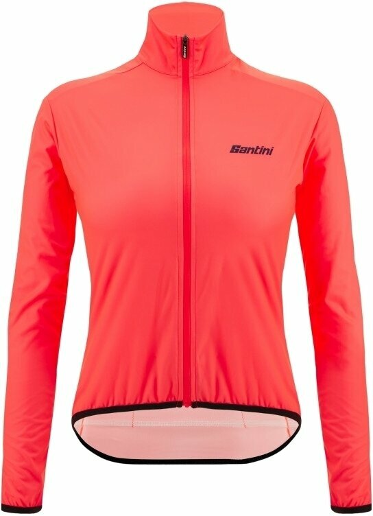 Cycling Jacket, Vest Santini Nebula Women Wind Jacket Jacket Granatina S