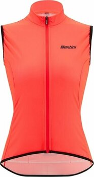 Cycling Jacket, Vest Santini Nebula Woman Wind Vest Vest Granatina S - 1