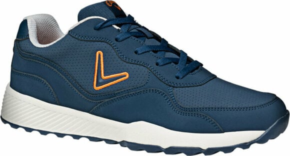 Chaussures de golf pour hommes Callaway The 82 Mens Golf Shoes Navy/Grey 42,5 - 1