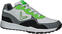 Calzado de golf para hombres Callaway The 82 Mens Golf Shoes White/Black/Green 40