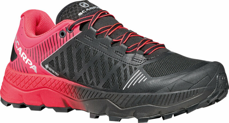 Scarpa Spin Ultra GTX Woman Bright Rose Fluo/Black 37,5 Chaussures de trail running Black Pink female