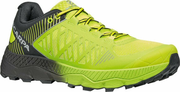 Trail running shoes Scarpa Spin Ultra Acid Lime/Black 42,5 Trail running shoes - 1