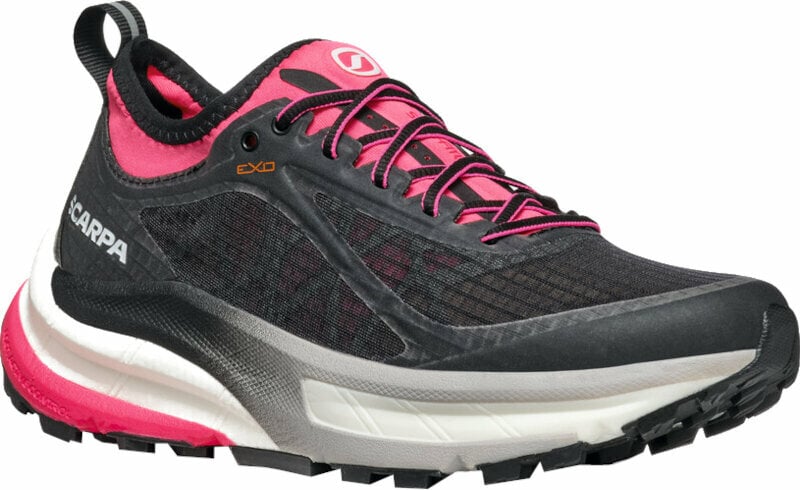 Levně Scarpa Golden Gate ATR Woman Black/Pink Fluo 38,5 Trailová běžecká obuv