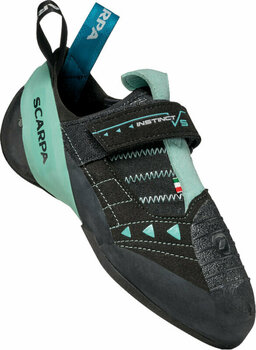 Zapatos de escalada Scarpa Instinct VS Woman Black/Aqua 37 Zapatos de escalada - 1