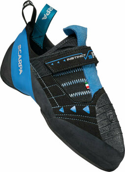 Climbing Shoes Scarpa Instinct VSR Black/Azure 41 Climbing Shoes - 1