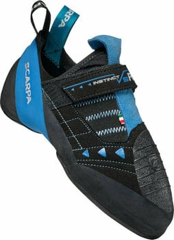 Sapatos de escalada Scarpa Instinct VSR Black/Azure 42,5 Sapatos de escalada - 1