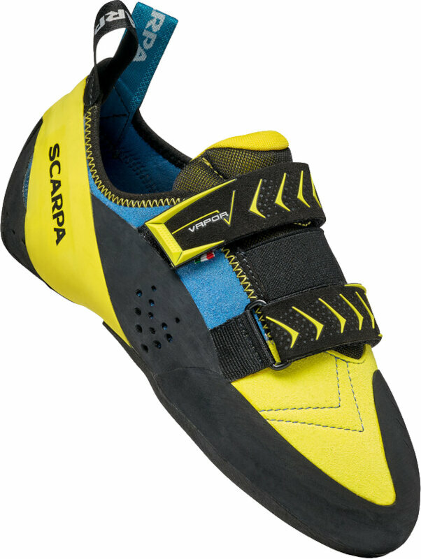 Zapatos de escalada Scarpa Vapor V Ocean/Yellow 43 Zapatos de escalada