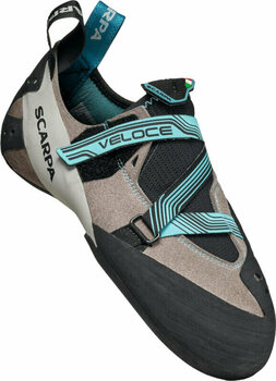 Zapatos de escalada Scarpa Veloce Woman Light Gray/Maldive 40 Zapatos de escalada - 1
