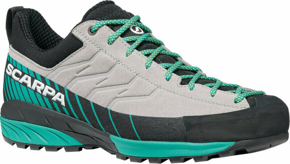Womens Outdoor Shoes Scarpa Mescalito Woman Gray/Tropical Green 37 Womens Outdoor Shoes - 1