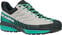 Pantofi trekking de dama Scarpa Mescalito Woman Gray/Tropical Green 37,5 Pantofi trekking de dama