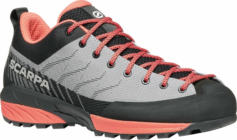 Womens Outdoor Shoes Scarpa Mescalito Planet Woman Light Gray/Coral 37 Womens Outdoor Shoes