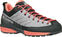 Womens Outdoor Shoes Scarpa Mescalito Planet Woman Light Gray/Coral 37,5 Womens Outdoor Shoes