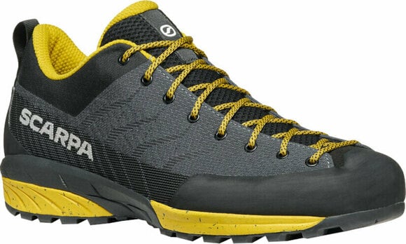 Mens Outdoor Shoes Scarpa Mescalito Planet Gray/Curry 42 Mens Outdoor Shoes - 1