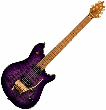 Guitarra eléctrica EVH Wolfgang Special QM Purple Burst - 1
