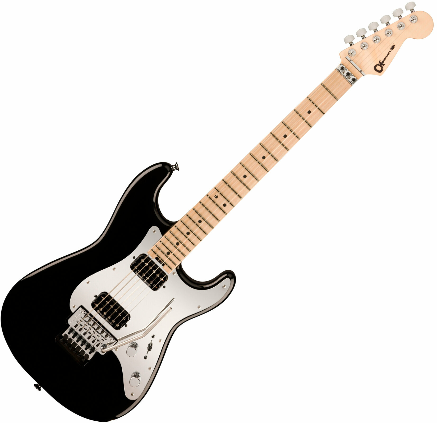 Elektrisk guitar Charvel Pro-Mod So-Cal Style 1 HH FR M Gloss Black