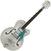 Guitare semi-acoustique Gretsch G6118T-140 LTD 140th Double Platinum Anniversary Two-Tone Pure Platinum/Stone Platinum Guitare semi-acoustique