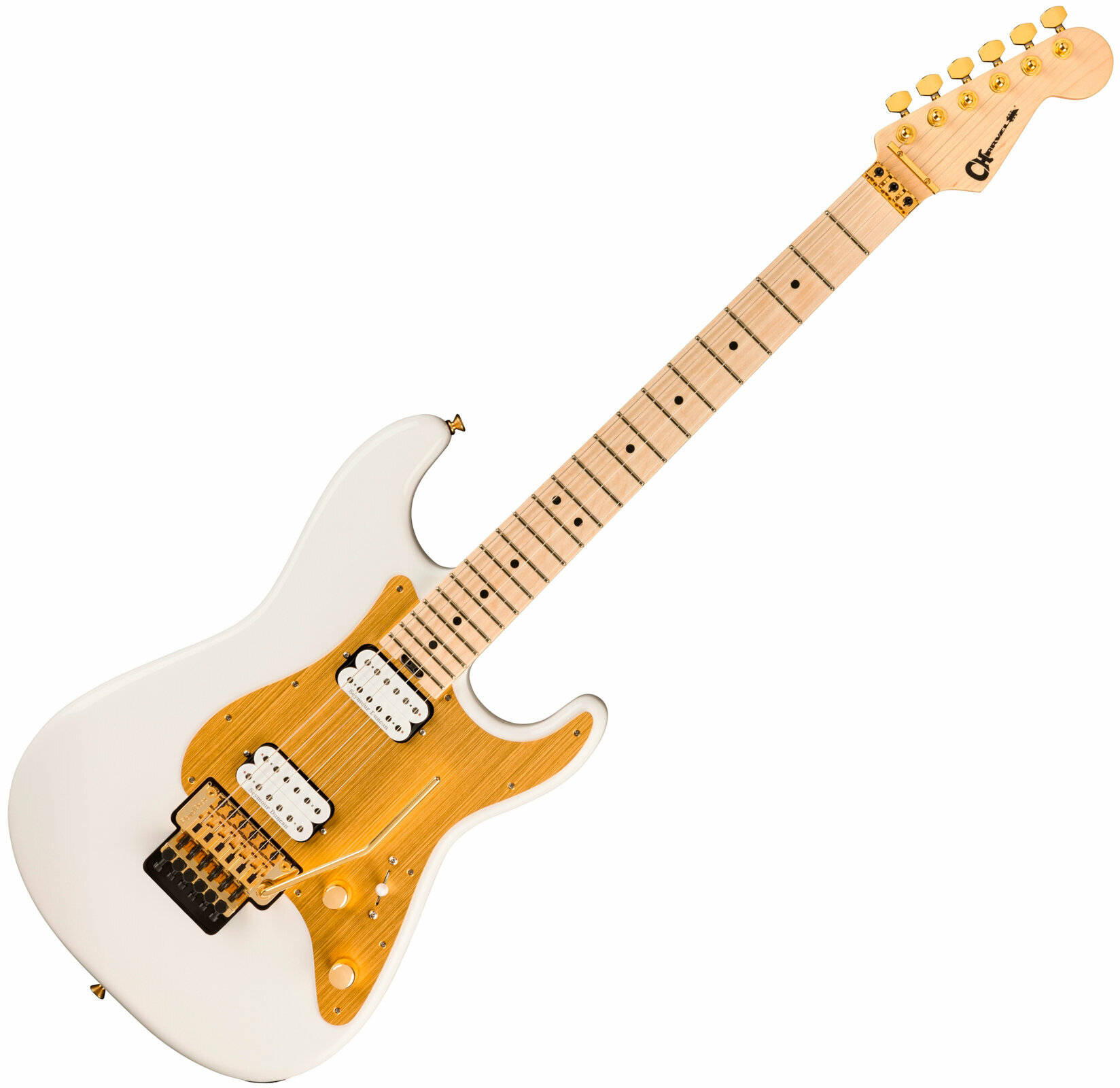 Guitare électrique Charvel Pro-Mod So-Cal Style 1 HH FR M Snow White