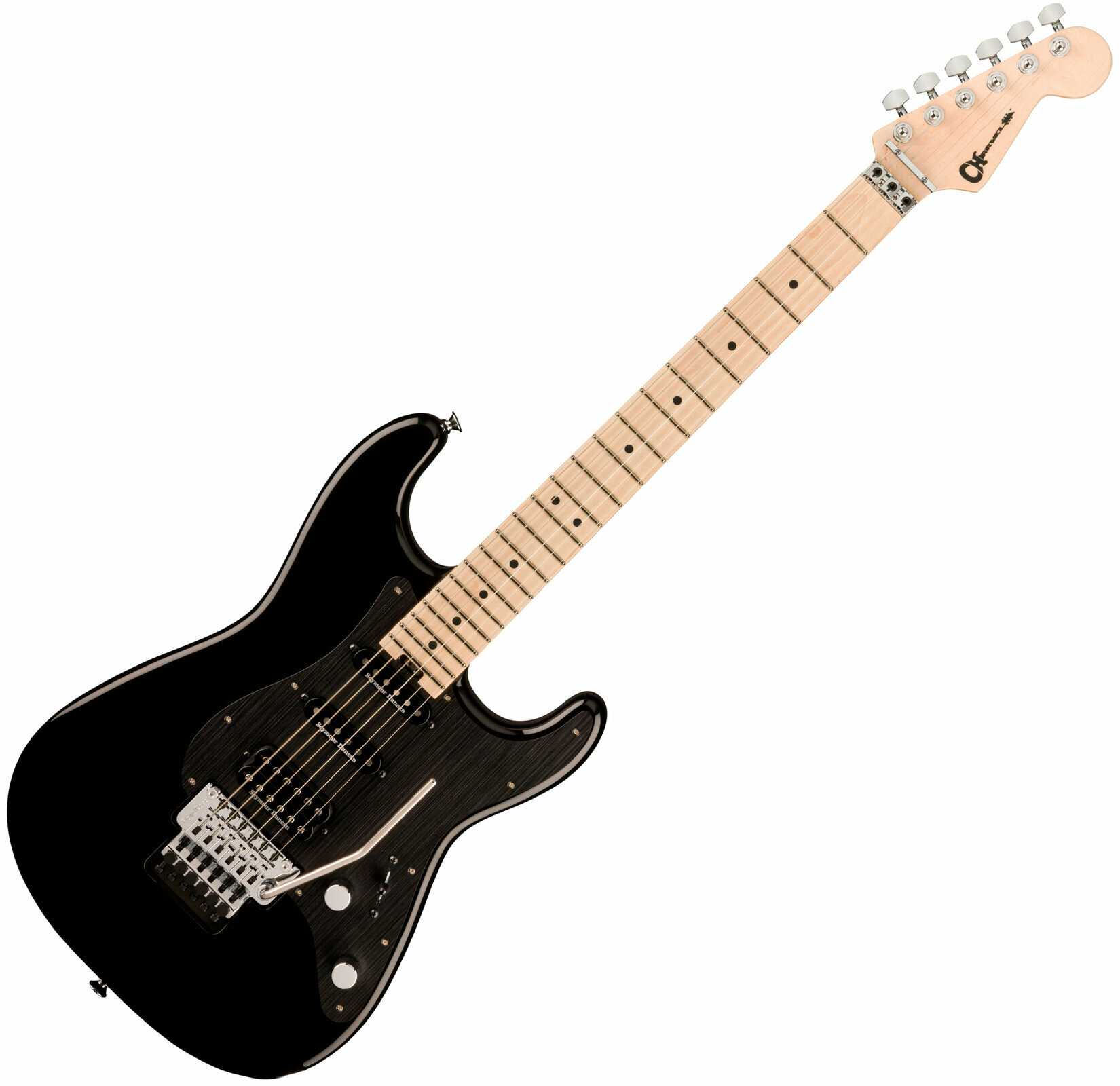 Elektromos gitár Charvel Pro-Mod So-Cal Style 1 HSS FR M Gloss Black